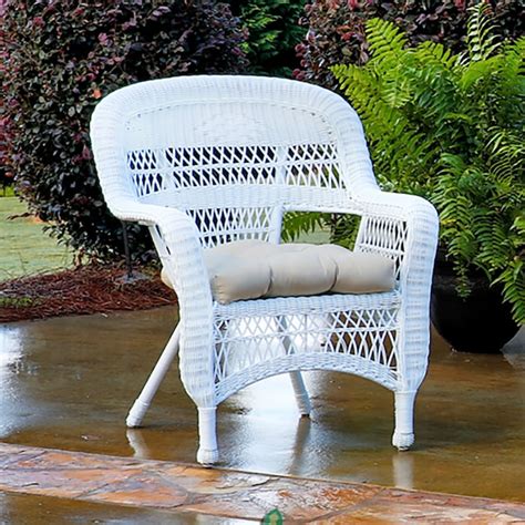 Tortuga Outdoor Portside 7 Piece White Wicker Patio Dining Set Resin