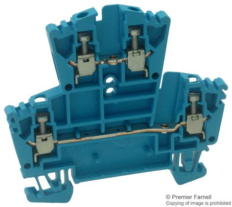 Weidmuller Bloque De Terminal C Montaje En Riel Din