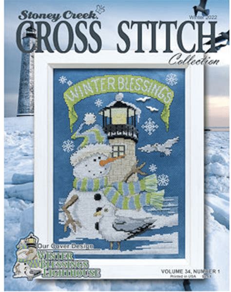 Stoney Creek Winter Cross Stitch Magazine Hard Copy Jk S Cross