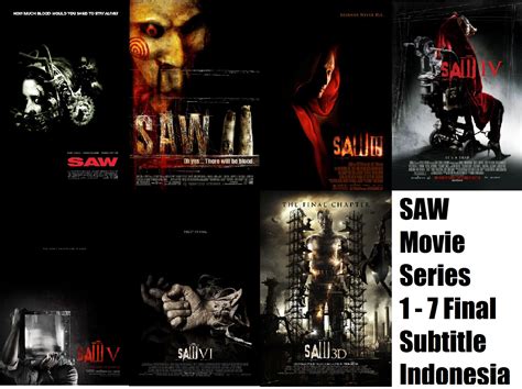 SAW Movie Series 1 – 7 Final FULL HD 720p Subtitle Indonesia - Manganime