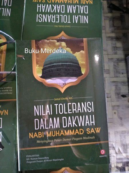 Jual Buku Nilai Toleransi Dalam Dakwah Nabi Muhammad SAW Jamal Ghofir