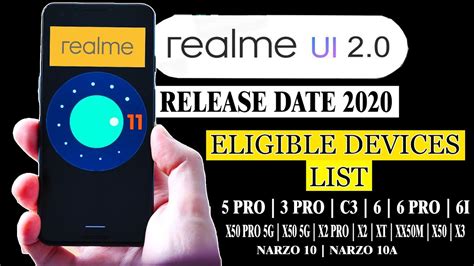 Realme Ui Release Date And Eligible Devices List Realme Ui