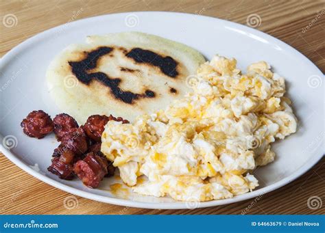 Venezuelan Breakfast Stock Image Image Of Fresh Dinner 64663679