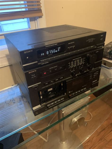 Vintage Sony LBT D105 Hi Fi Stereo Double Deck Receiver System Dual