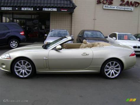 Winter Gold Metallic Jaguar Xk Xk Convertible Photo