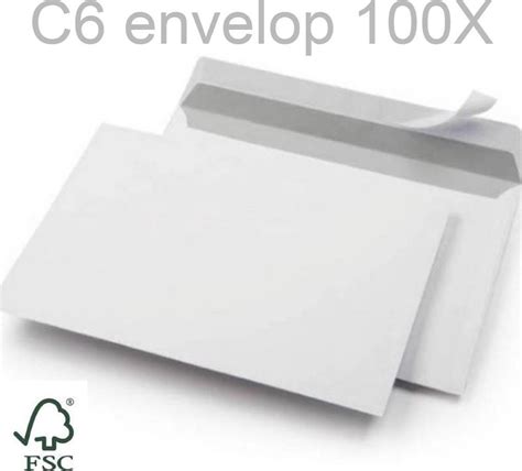 C Enveloppen Wit X Cm Zelfklevend Met Plakstrip