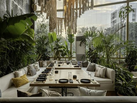 A Peak Into Tsuki Restaurant S Tailored Biophilia Design By Spiro Spero