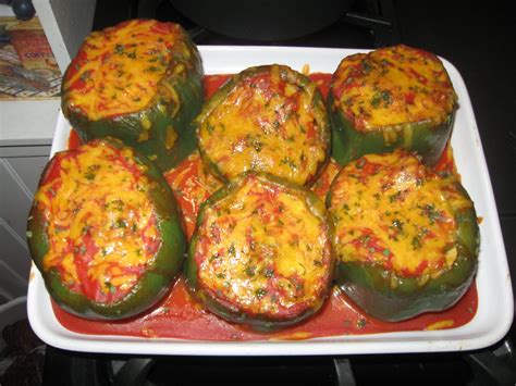 Stuffed Green Peppers