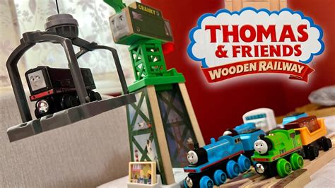 2022 Thomas Wooden Railway Brendam Docks And Clackety Track Expansion