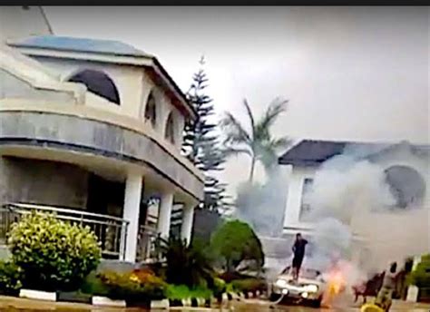 Gunmen Set Imo Lawmakers Mansion On Fire Behead Security Guard