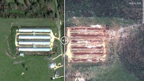 Before and after images from space show tornado damage | CNN