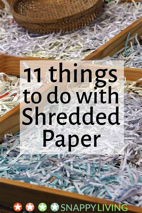 25 Uses For Shredded Paper You Cant Recycle Recycled Paper Crafts