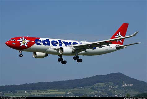 HB IQI Edelweiss Air Airbus A330 223 Photo By Klaus Heinrich ID