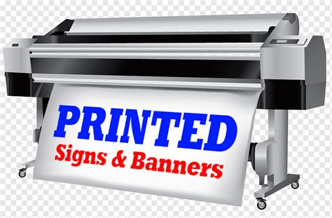 Paper Vinyl banners Printing Wide-format printer, Banner Signage ...