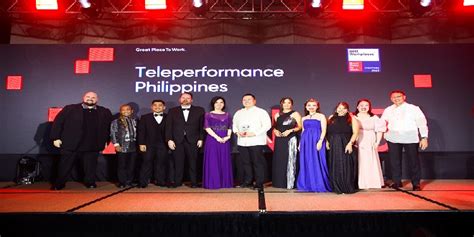 Teleperformance Philippines Named Philippines Best Workplace For