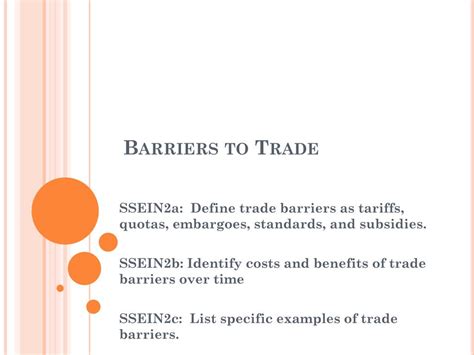 Ppt Barriers To Trade Powerpoint Presentation Free Download Id2486979