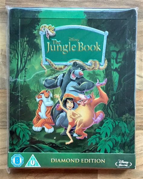 Jungle Book Limited Edition Disney Classics Steelbook Inc Slipcase 2d Blu Ray Ebay