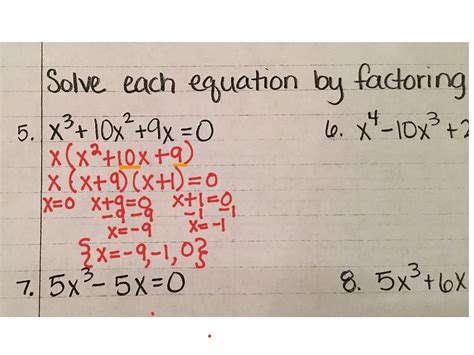 Polynomial Roots With Multiplicities Math Showme