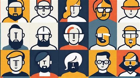 premium photo artistic people portraits  unique personalities