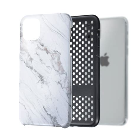 iPhone 11 Case - - Classic White Marble - Casebus