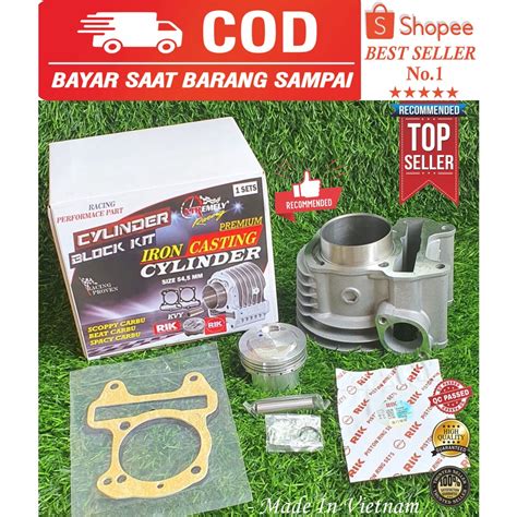 Jual Blok Bore Up Beat Carbu Spacy Carbu Scoopy Carbu KVY Size