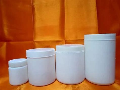 White Round Gm Hdpe Protein Powder Jar At Best Price In Bengaluru