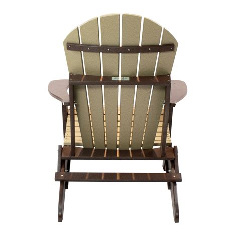 Folding Adirondack Chair With Ottoman - Adirondack Chairs - Kanyon