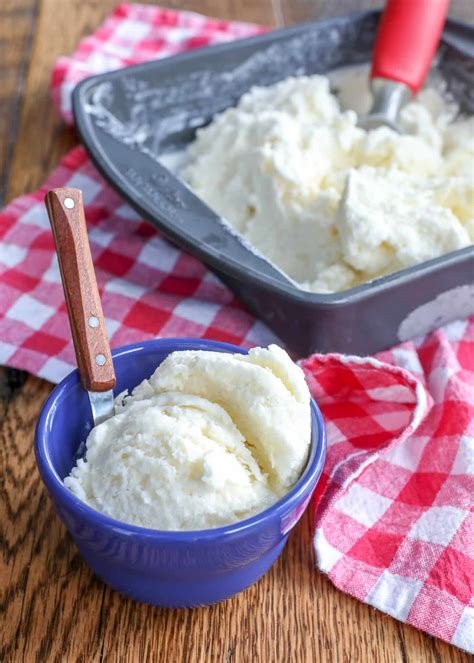 How To Make Ice Cream Without A Machine Barefeet In The Kitchen