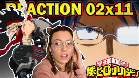 My Hero Academia S02 Ep11 Reaction Eng Dub Youtube