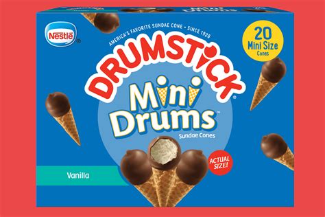 Drumsticks New Mini Drums Are The Perfect Two Bite Treat