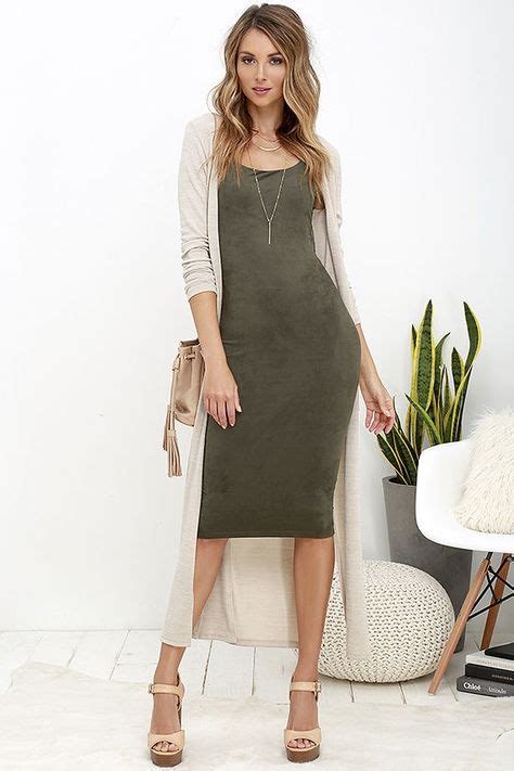 25 Best Dress With Long Cardigan Images