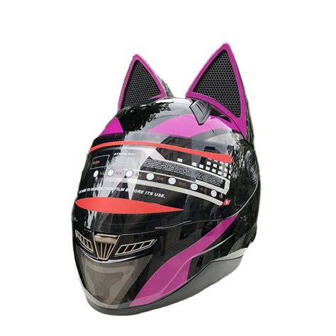 Casco De Motocicleta Con Personalidad Para Adulto Protector De Cabeza