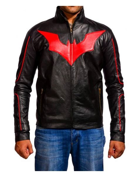 Red Logo Terry Mcginnis Batman Beyond Jacket - UJackets