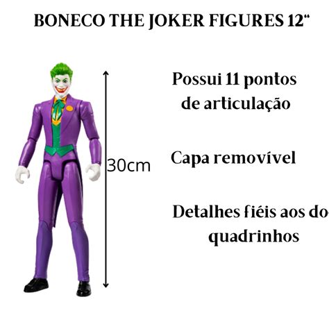 Boneco Coringa The Joker Creature Chaos 30cm Sunny Original Shopee Brasil