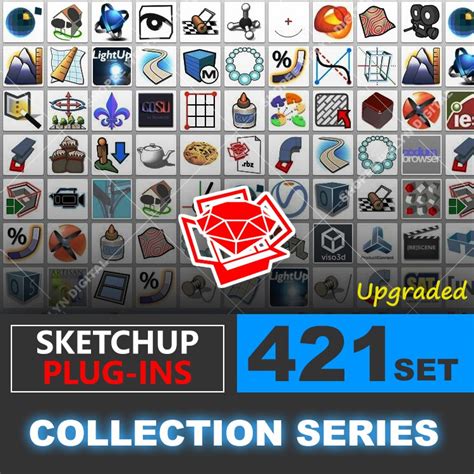 SketchUp Plugins Extension 2022 Collection Upgraded 421 Set