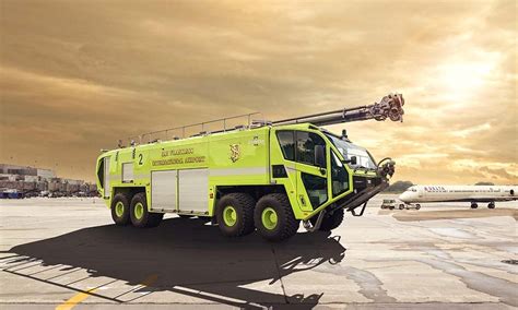 San Francisco Fire Department Airport Division Takes Delivery Of Three Oshkosh Striker 8x8 Arff