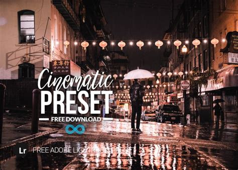 Free Cinematic Lightroom Preset Photonify Photographers Marketplace