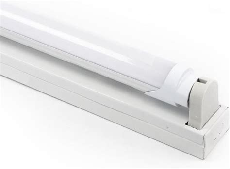 Led Tl Armatuur 120cm Met Led Tl Buis 18w 3000k Warm Wit Licht Bol