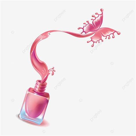 Esmalte De Uñas Png Dibujos Clipart De Uñas Cosmético Rojo Png Y