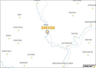 Shekou (China) map - nona.net