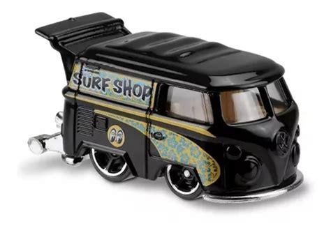 Hot Wheels Kool Kombi Preta Mooneyes Surf Volkswagen Inesque