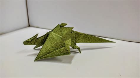 Origami Nargacuga Tutorial How To Make A Paper Nargacuga Origami