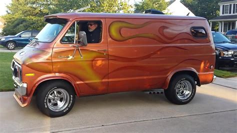 Hotrodharrys 1973 70s Dodge Custom 500hp Van Mopar Sold Youtube