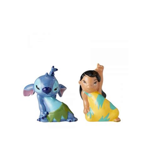 Pre Order Disney Ceramics Lilo And Stitch Salt And Pepper Shakers