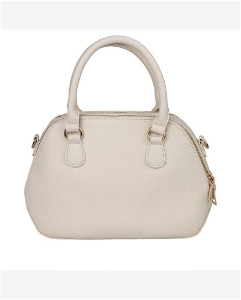 Riachuelo Bolsa Tote Tiracolo Pequena Gabriela Texturizada Off White