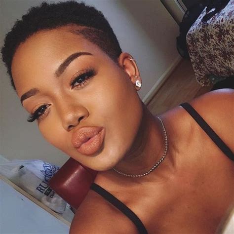 17 Stunning Women Who Make The Big Chop Look So Damn Good Tapered Natural Hair Short