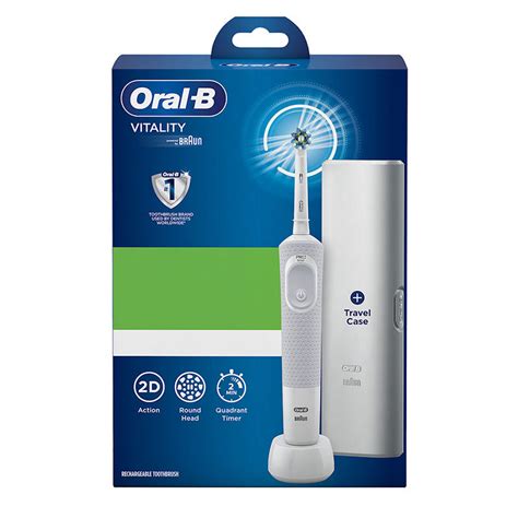 Oral B Vitality Criss Cross Electric Rechargeable Toothbrush With