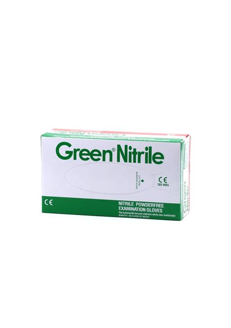 Green Nitrile Pudras Z Mavi Nitril Eldiven B Y K L L Fiyatlar