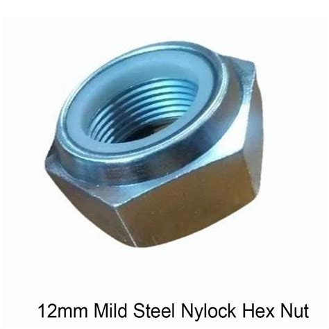 12mm Mild Steel Nylock Hex Nut At Best Price In Ludhiana By H S