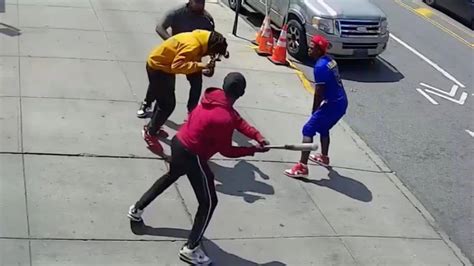 Watch Man Beat On The Head With Baseball Bat In Hamilton Heights